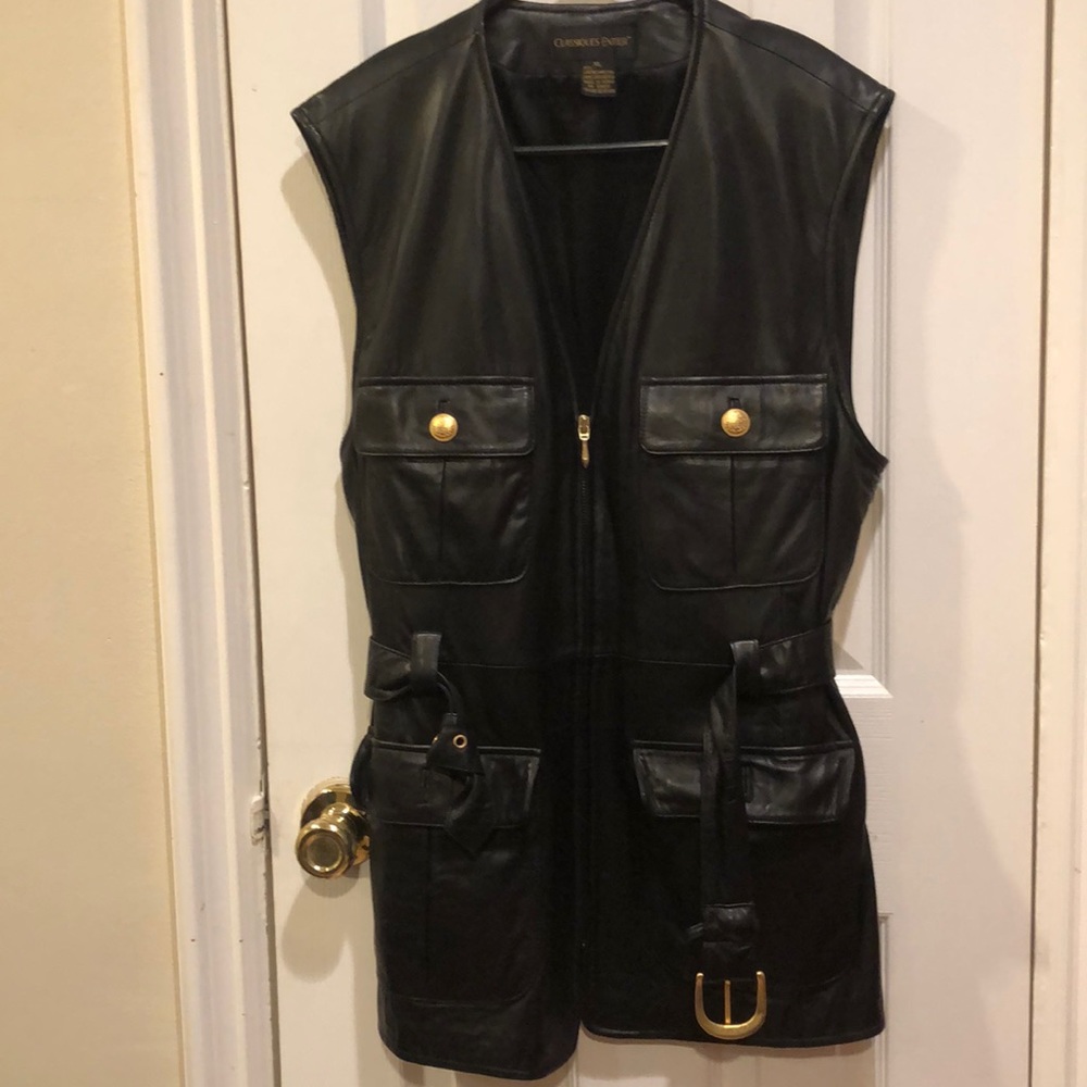 Leather jacket